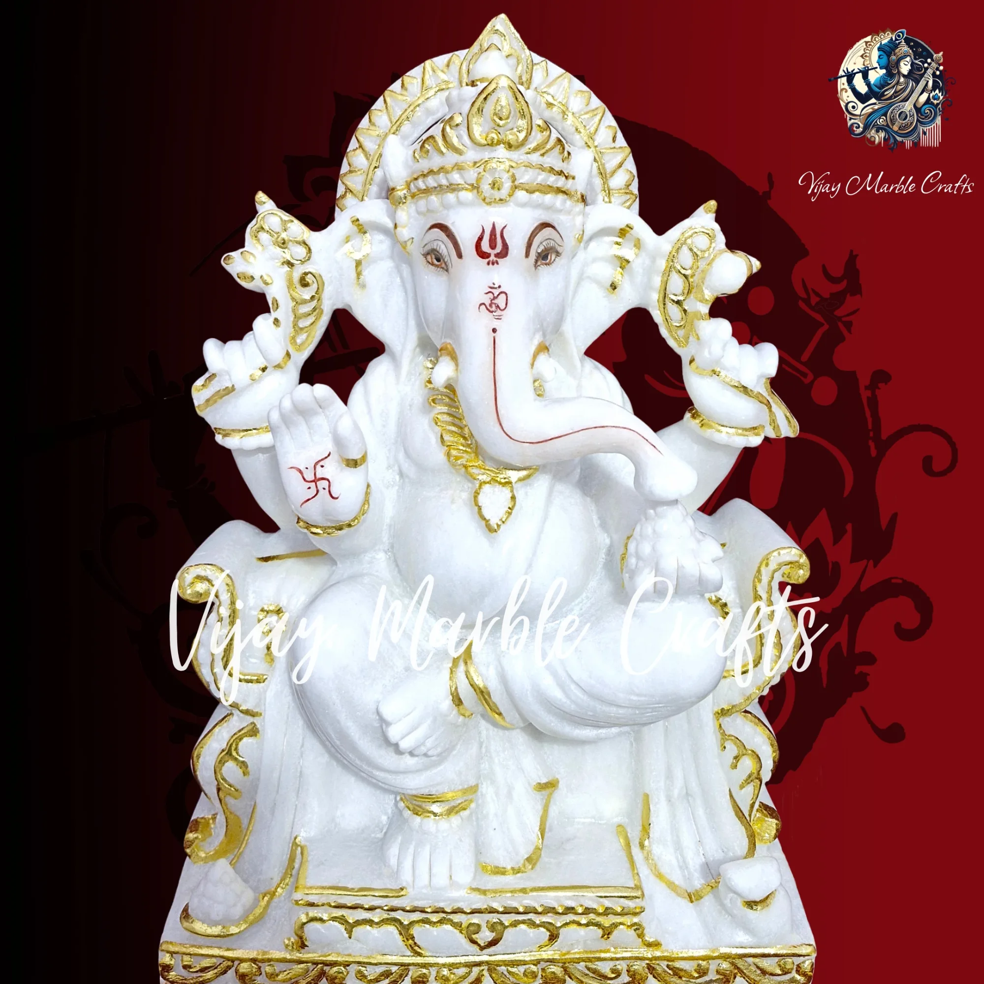 Marble Ganesh Ji Idol
